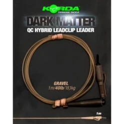 KORDA Dark Matter Leader QC Hybrid Clip 1m -Nash Tackle-winkel korda dark matter leader qc hybrid clip 1m ksz89 ksz90 ksz91 leaders 2