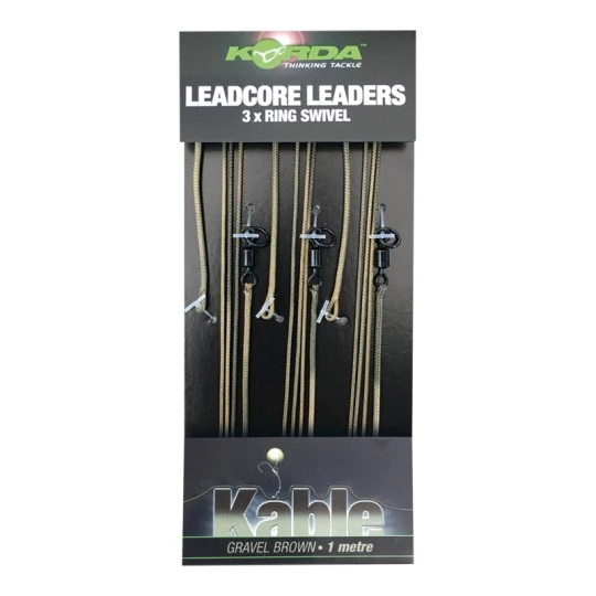 KORDA Leadcore Leader Ring Swivel, 3st. 2 KORDA Leadcore Leader Ring Swivel, 3st. - Afbeelding 2